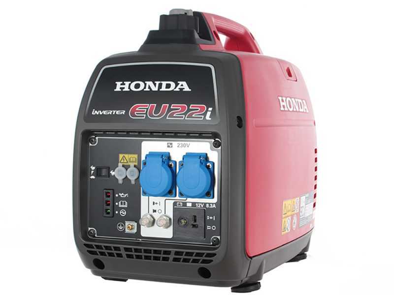 Honda EU22is - Generatore di corrente silenziato portatile a inverter 2.2 kW - Continua 1.8 kW Monofase