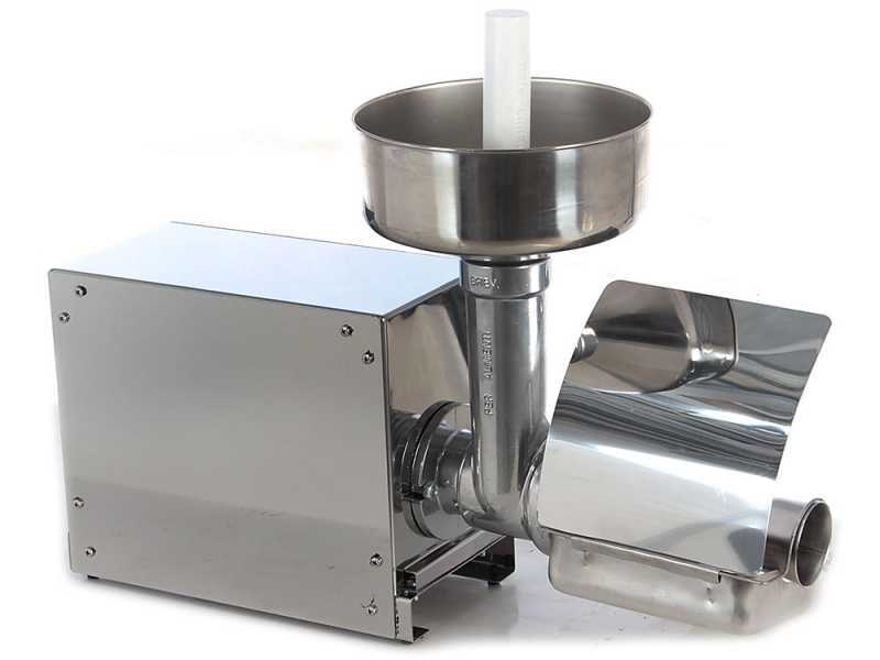 Passapomodoro AE-SM3 INOX con motore elettrico - 375W - 0.5 Hp
