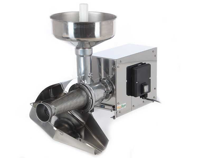 Passapomodoro AE-SM5 INOX con motore elettrico - 375W - 0.5 Hp