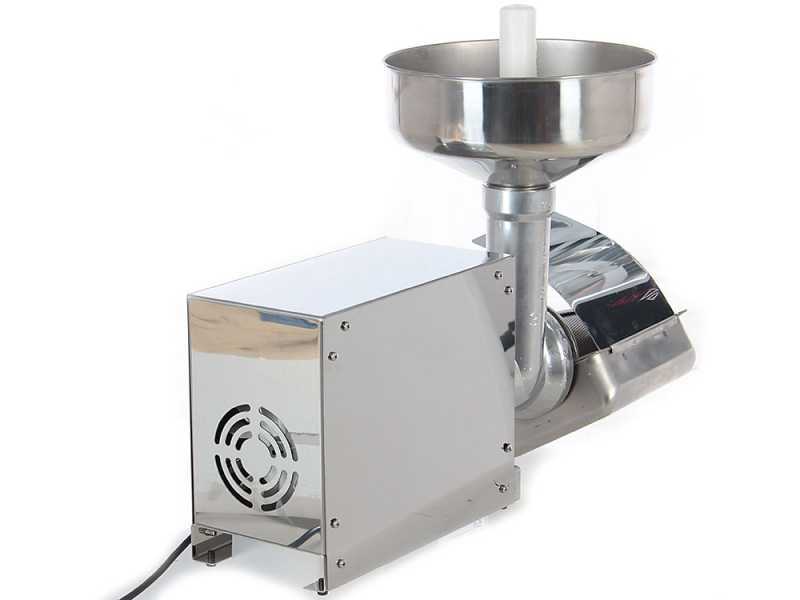 Passapomodoro AE-SM5 INOX con motore elettrico - 375W - 0.5 Hp