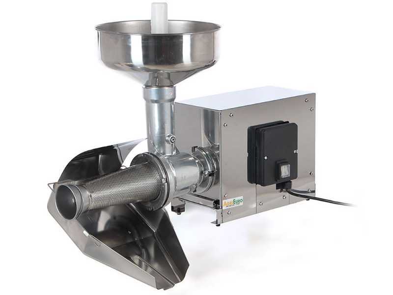 Passapomodoro AE-SM5 INOX con motore elettrico - 375W - 0.5 Hp