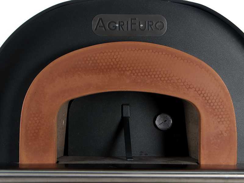Forno a legna da esterno Cibus INOX 800 - 5 pizze