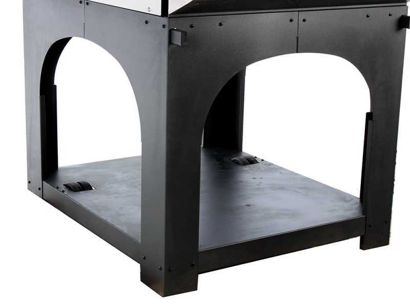 Forno a legna da esterno Cibus INOX 800 - 5 pizze