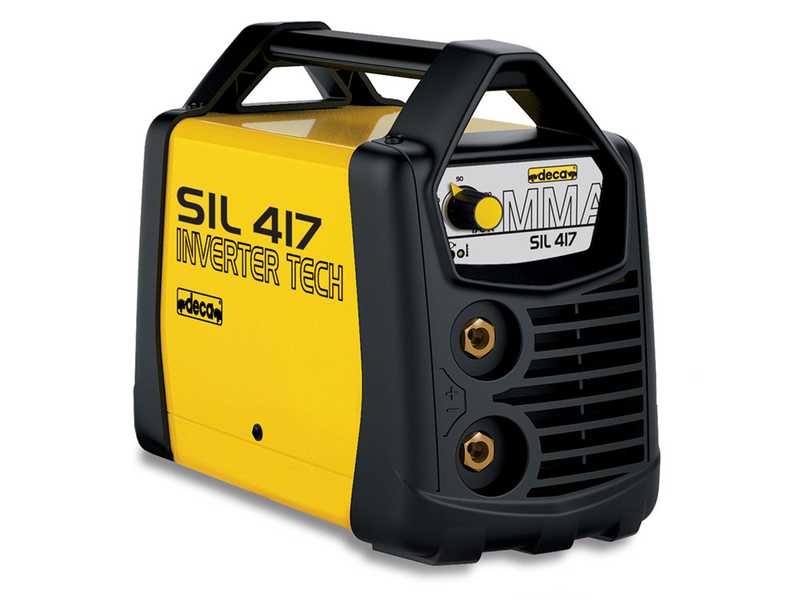 Deca SIL 417 - Saldatrice Inverter (MMA/TIG), corrente continua (DC)