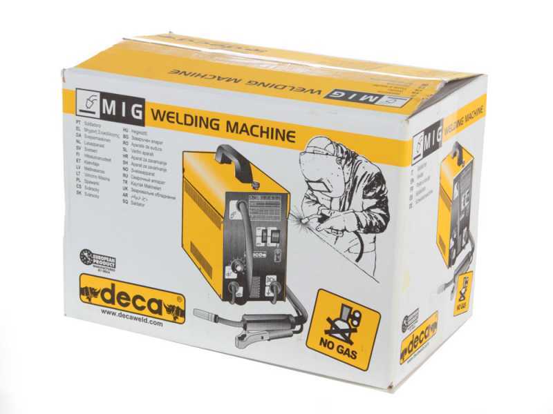 Deca D-MIG 230 AC - Saldatrice Inverter (MAG), corrente alternata (AC) - GAS/NO GAS