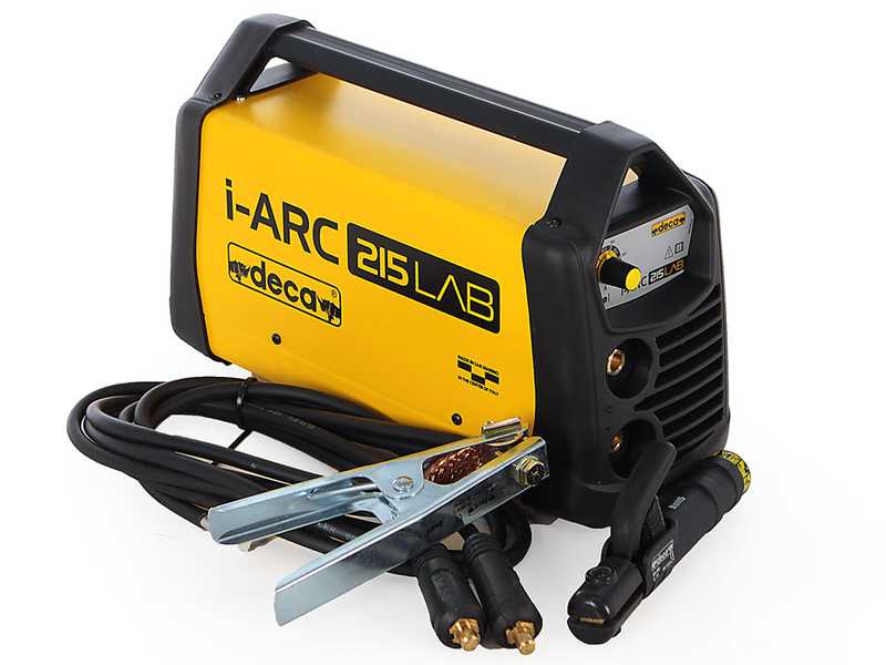Deca I-ARC 215 - Saldatrice Inverter (MMA/TIG) + Valigetta, corrente continua (DC)