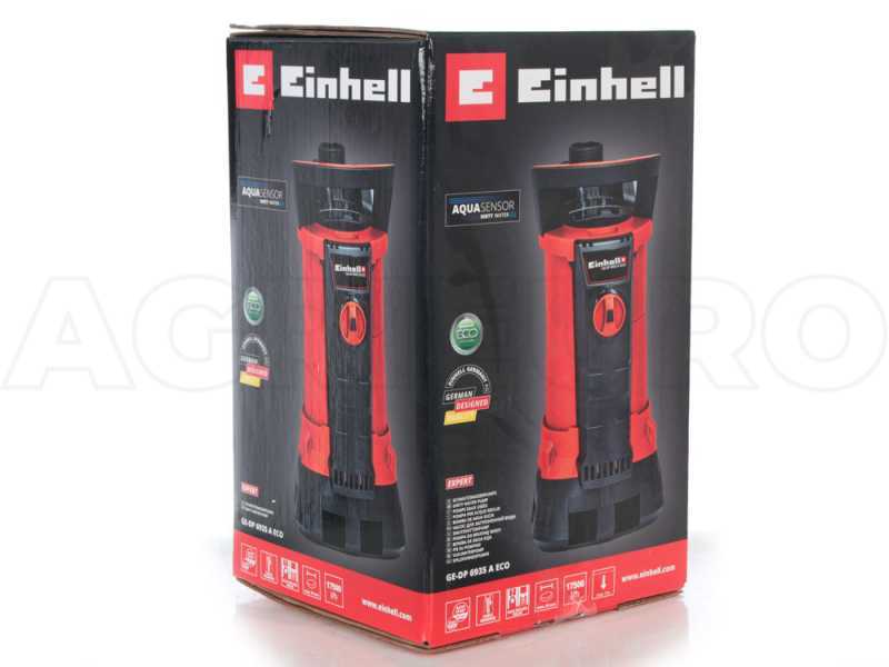 Einhell GE-DP 6935 A ECO - Pompa sommersa elettrica per acque scure - con Aquasensor - 690 W
