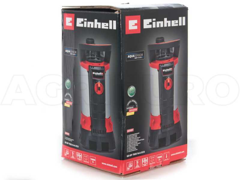 Einhell GE-DP 7935 N-A ECO - Pompa sommersa elettrica per acque scure - Aquasensor - 790W