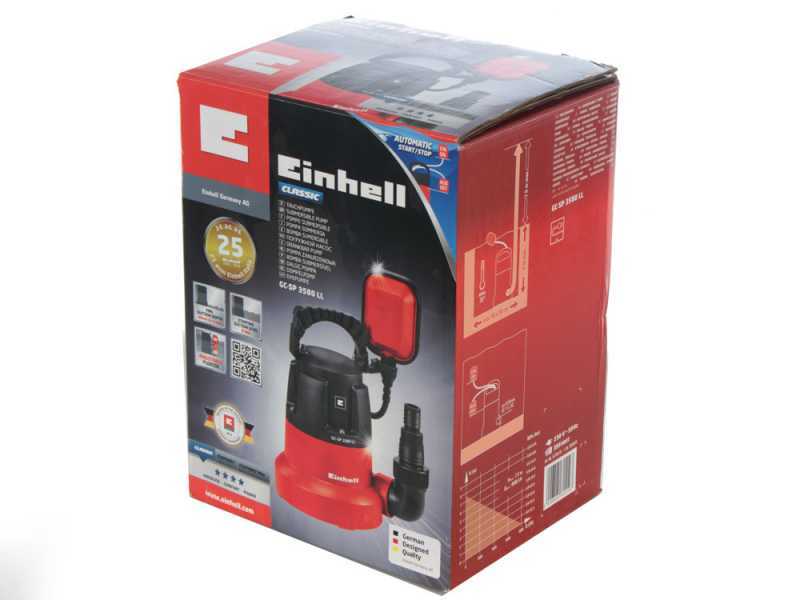 Einhell GC-SP 3580 LL - Pompa sommersa elettrica per acque chiare - 350W