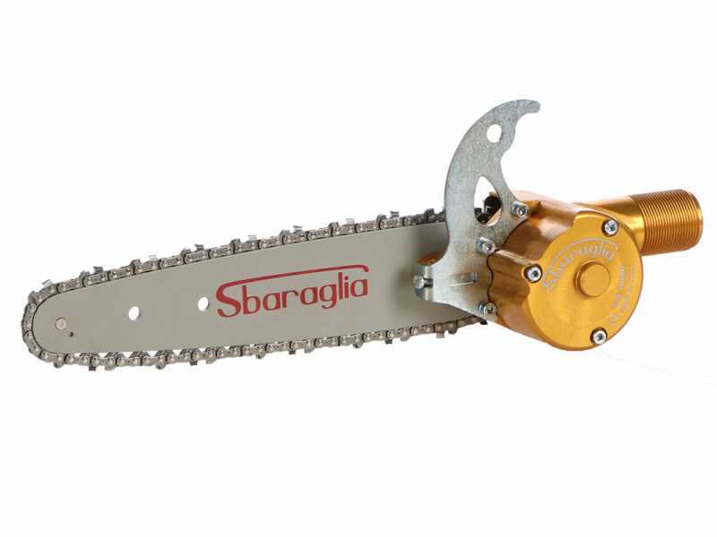Sbaraglia Turbo - Potatore pneumatico a catena - Lama carving da 22cm
