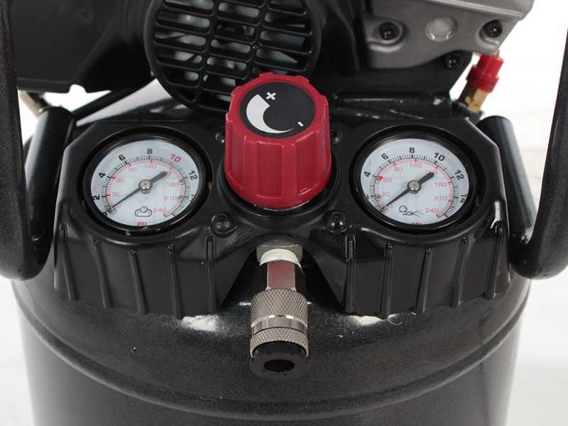 Nuair FU 227/10/50V - Compressore aria elettrico portatile monofase - Motore 2 HP - 50 lt