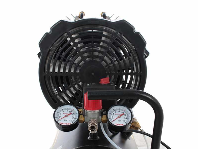 Nuair GVM/50 - Compressore aria elettrico monofase - Motore 3 HP - 50 lt