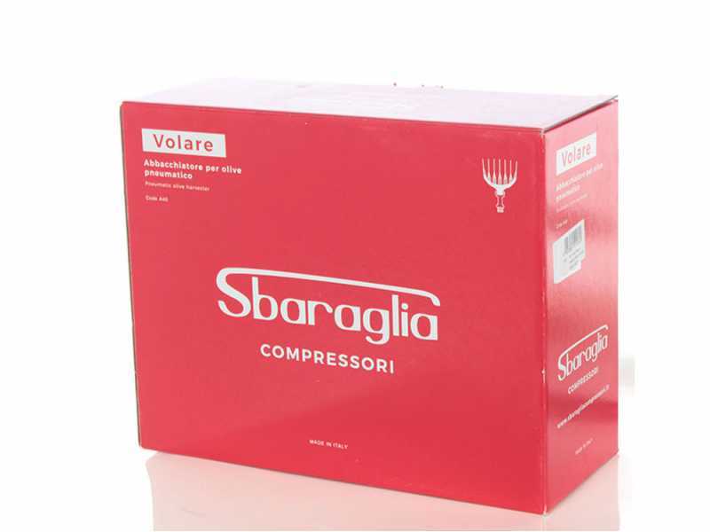 Sbaraglia Volare - Abbacchiatore pneumatico trasformabile, scuotitore ad aria compressa