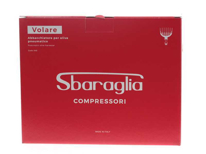 Sbaraglia Volare Turbo - Abbacchiatore pneumatico scuotitore scuotiolive ad aria compressa