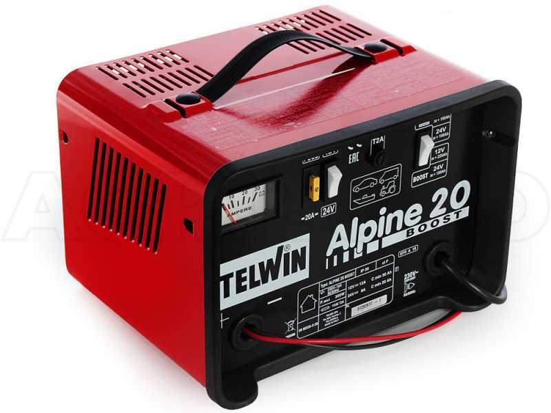 Caricabatteria Telwin Alpine 20 Boost carica batterie 12/24V auto camper