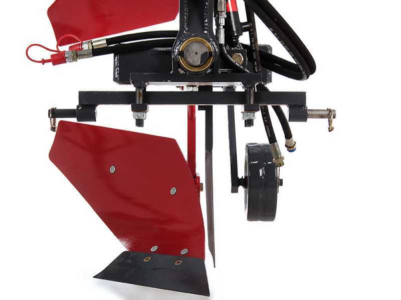 GeoTech DKH - Aratro idraulico reversibile voltaorecchio - Per trattori con attacco a tre punti