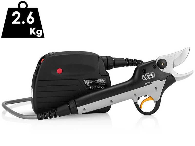Volpi Kamikaze KV700 - Forbice elettrica da potatura -  44V 4.4Ah