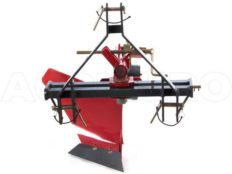 GeoTech DP35 - Aratro monovomere - Spostamento manuale a vite - Per trattori con attacco a tre punti