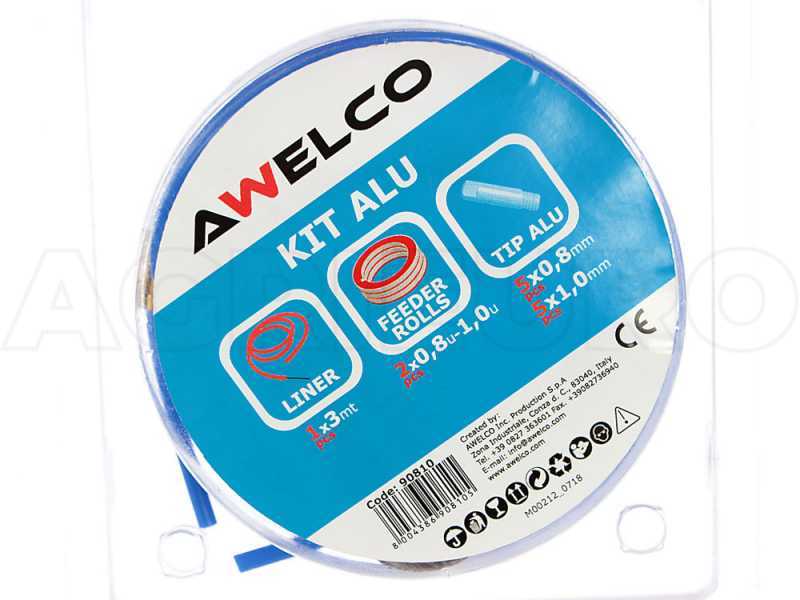 KIT ALU AWELCO - Kit saldatura Alluminio per Awelco PULSEMIG 250