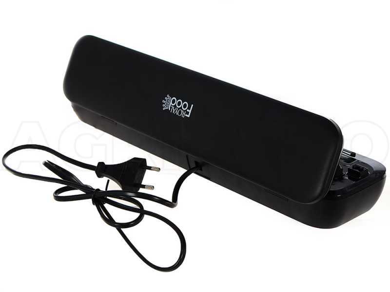 Royal Food VS30E Extra Slim Black - Macchina per il sottovuoto - Barra saldante da 30cm 