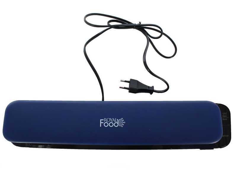 Royal Food VS30E Extra Slim Blue - Macchina per il sottovuoto - Barra saldante da 30cm 