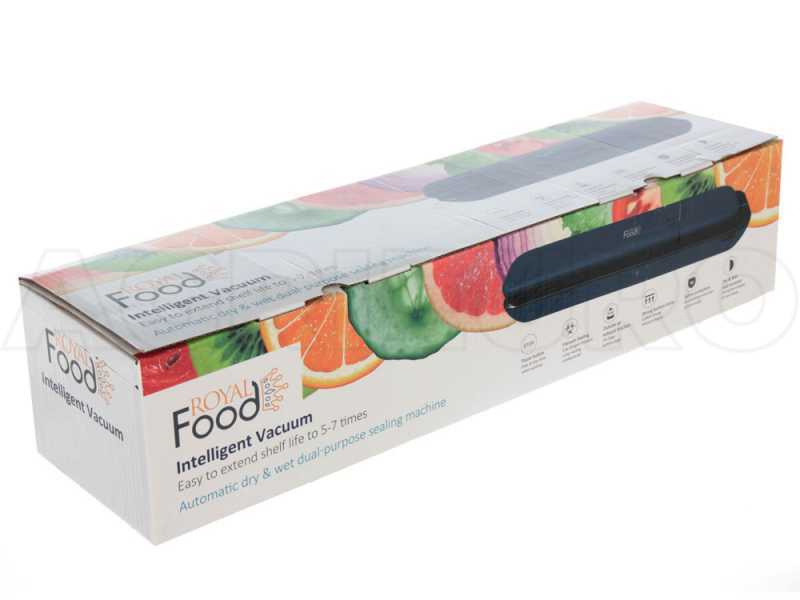 Royal Food VS30E Extra Slim Green - Macchina per il sottovuoto - Barra saldante da 30cm 