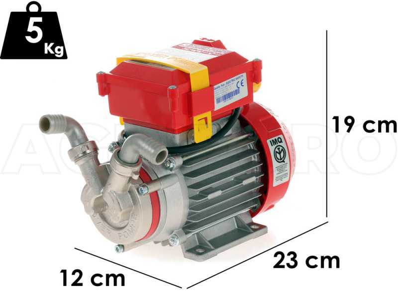 Rover Novax 20-M - Pompa elettrica da travaso in lega antiossidante - elettropompa