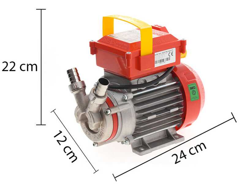 Rover Novax 20-M - Pompa elettrica da travaso in lega antiossidante - Monofase - 230V