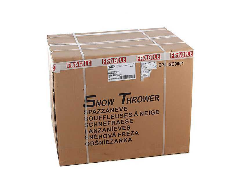 Ama NPS 1370C - Spazzaneve a scoppio - Cingolato - Loncin LC185FDS