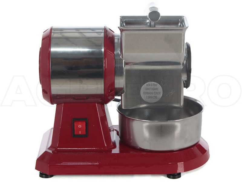Grattugia elettrica da tavolo Basic Red Vintage - In alluminio pressofuso - 350W