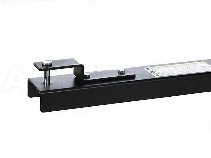 GeoTech TC3080D - carrello ribaltabile per trattorino in metallo - cassone cm 97x76(h 33 cm)