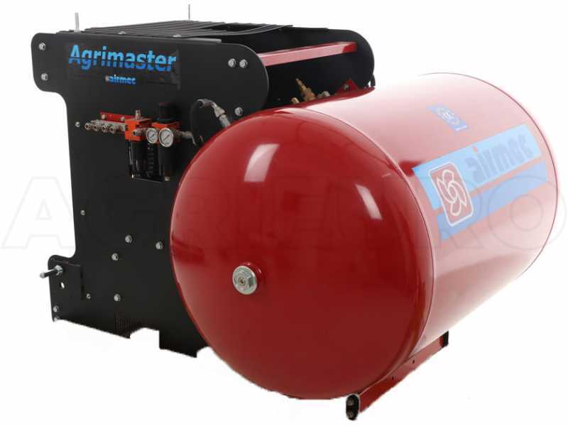 Airmec Agrimaster 1000/650 - Compressore a trattore - Serbatoio 650 lt