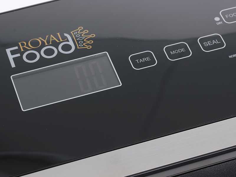 Royal Food TV 3250 - Macchina sottovuoto + bilancia - Barra saldante 30cm