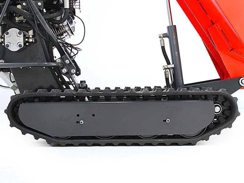 Ama TAG500TD - Motocarriola cingolata cassone dumper idraulico 500Kg