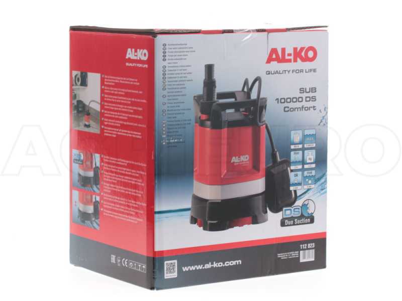 AL-KO SUB 10000 DS Comfort - Pompa sommersa elettrica acque chiare - raccordo 38 e 25