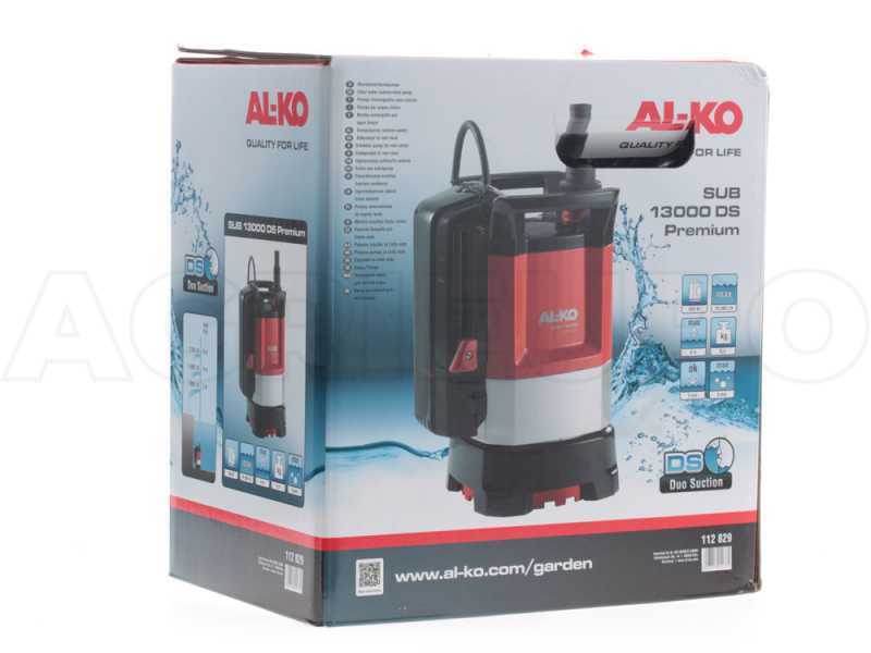 Pompa sommersa elettrica acque chiare AL-KO SUB 13000 DS Premium - interruttore livello integrato