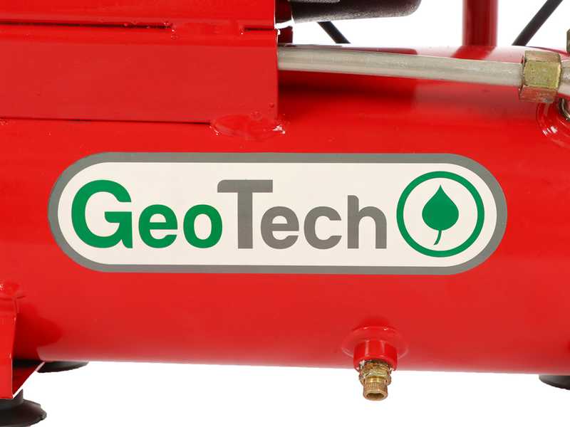 GeoTech AC9-8-20 - Compressore aria elettrico compatto portatile - Motore 2 HP - 8 lt aria compressa