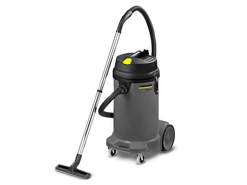 Karcher Pro NT 48/1 - Aspiratore solidi/liquidi - vano raccolta 48 lt, 1300W