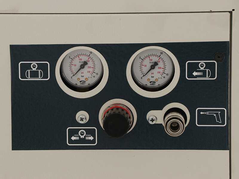 FIAC Silent AB90/360M - Compressore aria elettrico monofase a cinghia - Motore 3 HP - 90 lt