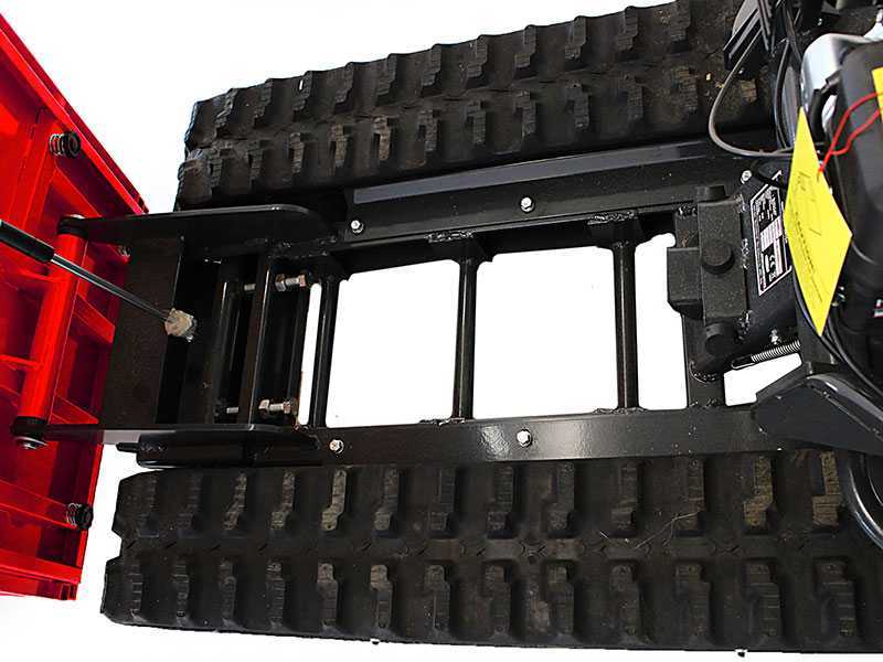 Ama TAG500T - Motocarriola cingolata cassone estensibile - Portata 500Kg