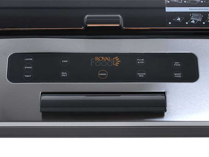 Royal Food RSV 3700 Super - Macchina sottovuoto - Barra saldante da 35cm