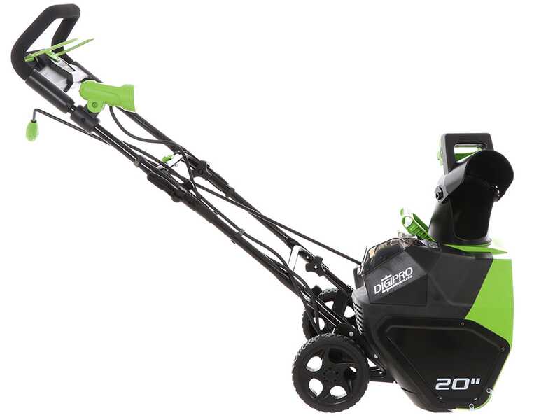 Greenworks GD40ST - Spazzaneve a batteria - SENZA BATTERIE E CARICABATTERIE