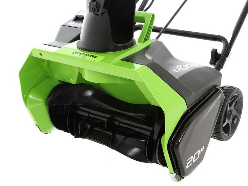 Greenworks GD40ST - Spazzaneve a batteria - SENZA BATTERIE E CARICABATTERIE