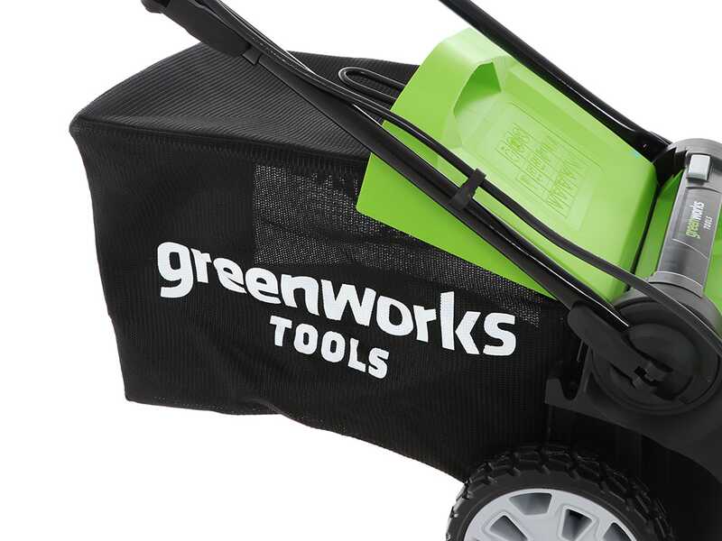 Greenworks G40LM41 - Tagliaerba a batteria 40V - SENZA BATTERIA e CARICABATTERIA