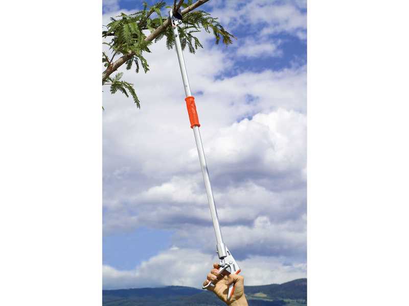 Stocker Art. 504 - Forbice da potatura con asta fissa 180 cm - &Oslash; 10 mm - taglio orientabile