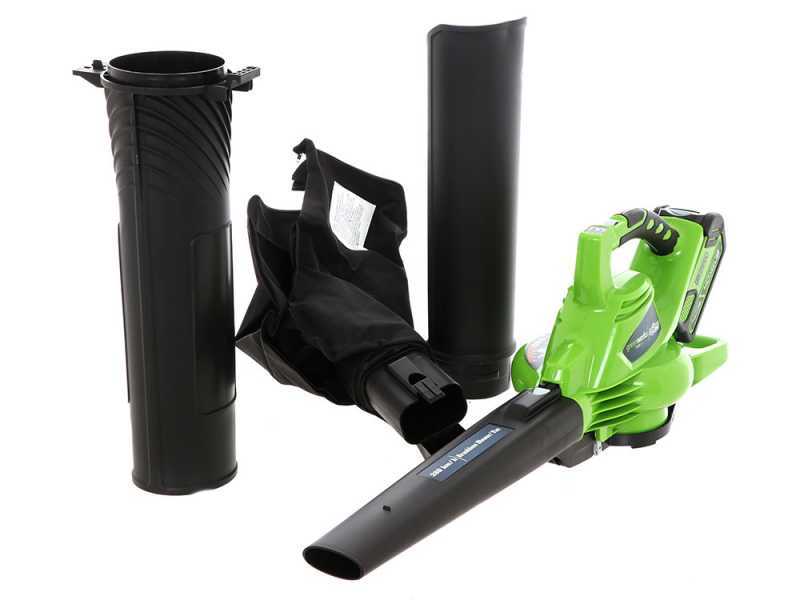 Soffiatore/aspiratore Greenworks GD40BV – in Offerta su AgriEuro