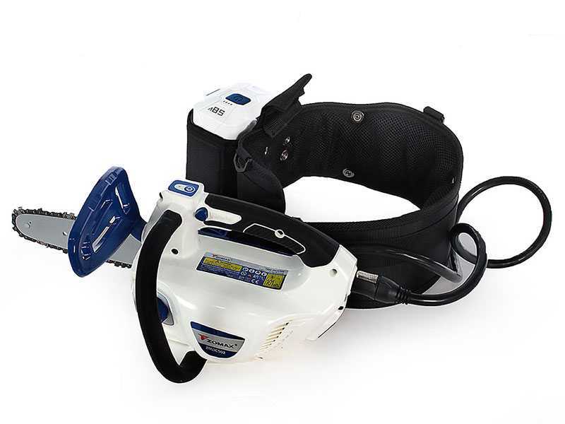 Zomax ZMDC 502 - Elettrosega a batteria 58V 4Ah - Lama da 20cm