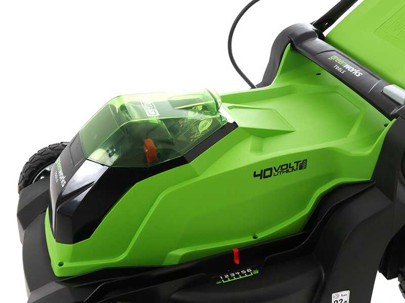 Kit Tagliaerba Greenworks 40V - Con 2 Batterie 2Ah E Tagliabordi Bonus - Foto 8