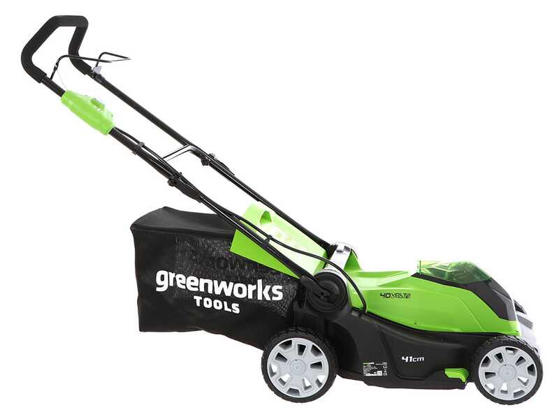 Kit Tagliaerba Greenworks 40V - Con 2 Batterie 2Ah E Tagliabordi Bonus - Foto 13