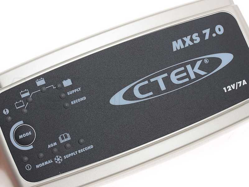 CTEK MXS 7.0 - Caricabatterie 12 V - 8 fasi automatico - caravan, fuoristrada, barche, auto